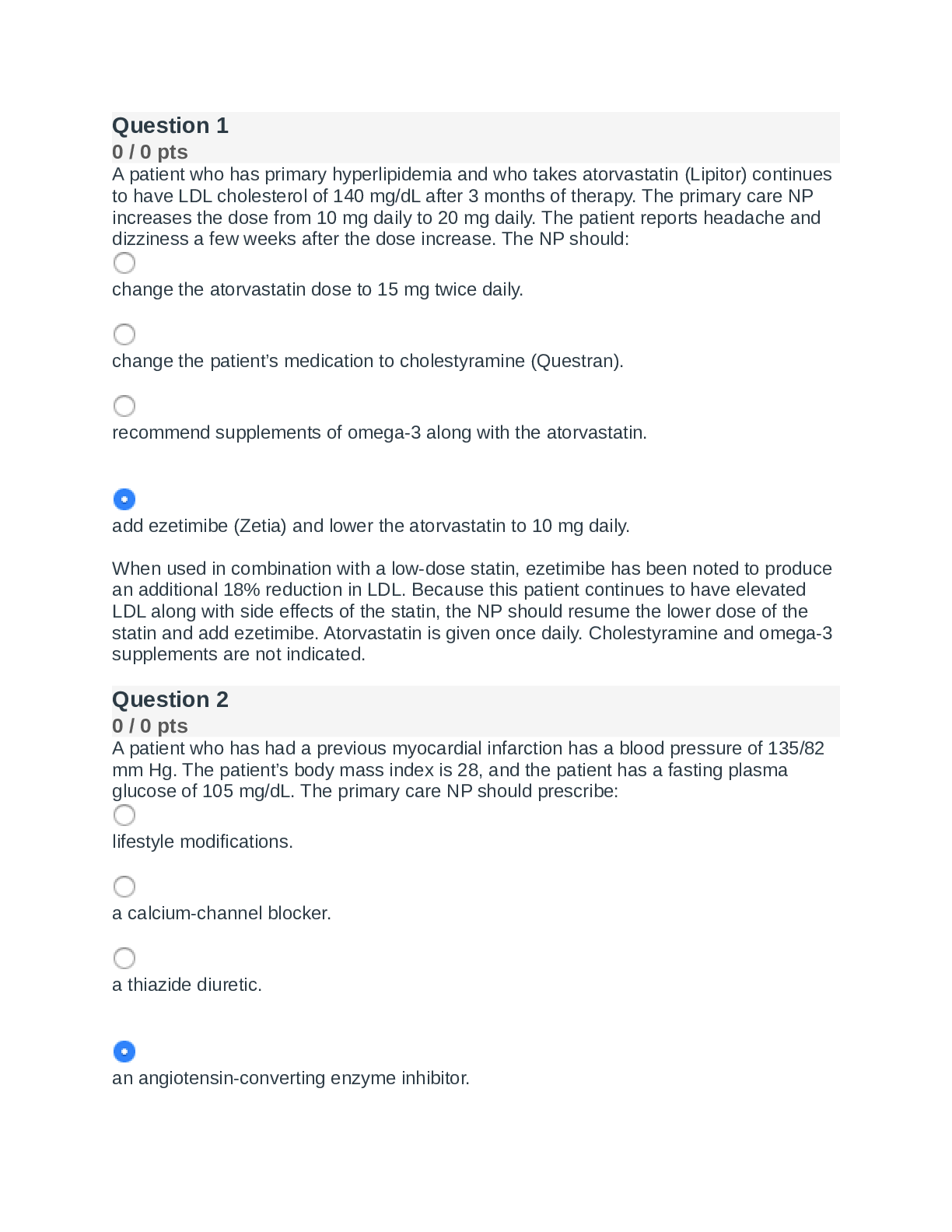 Preview image for NR 508 Quiz #2 Review - With Answers and Tutor elaborations